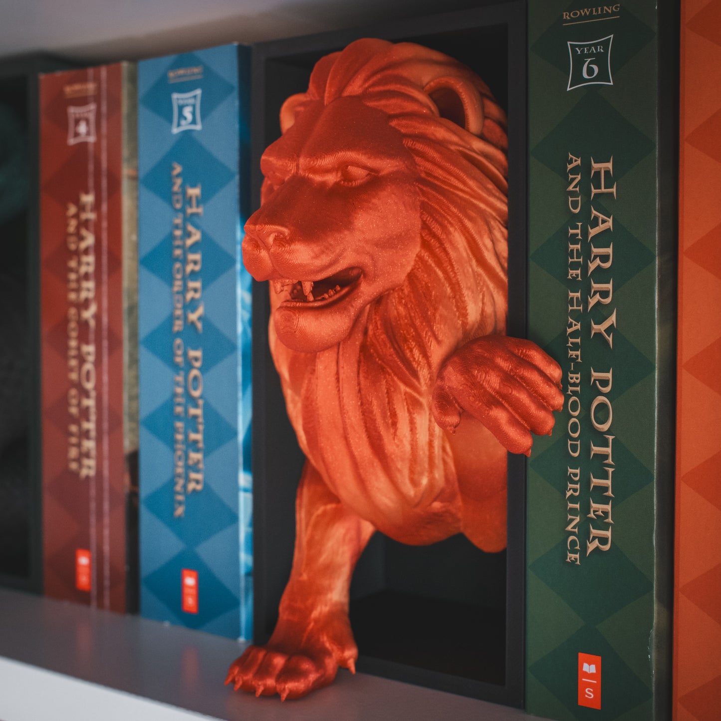 House Lion Book Nook