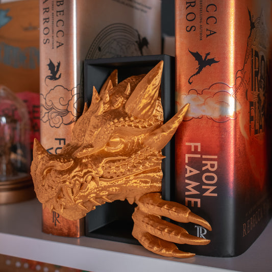 Dragon Book Nook - Gold